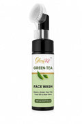 Glory Kit Green Tea Face Wash with Built In Applicator, Tea Tree Oil and Aloe Vera for Daily Facial Cleansing Routine, 150 ml