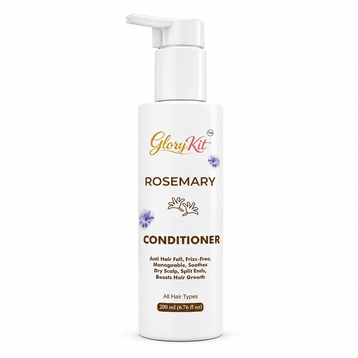 Glory Kit Rosemary Conditioner for Smooth Looking Hair & Easy Styling, 200ml