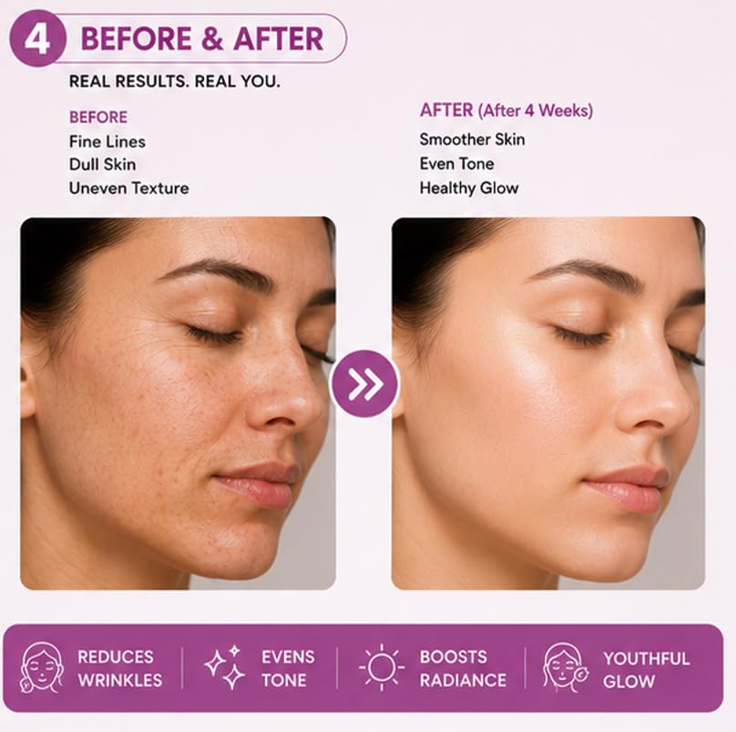 Glory Kit Night Face Cream with Lightweight Moisturising Formula for Evening Skin Care Routine, Smooth and Non Greasy Facial Cream for Daily Use, 50 g