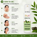 Glory Kit Daily Use Green Tea Face Wash with Neem and Tea Tree Oil for Gentle Skin Cleansing and Fresh Feeling Skin, 100 ml